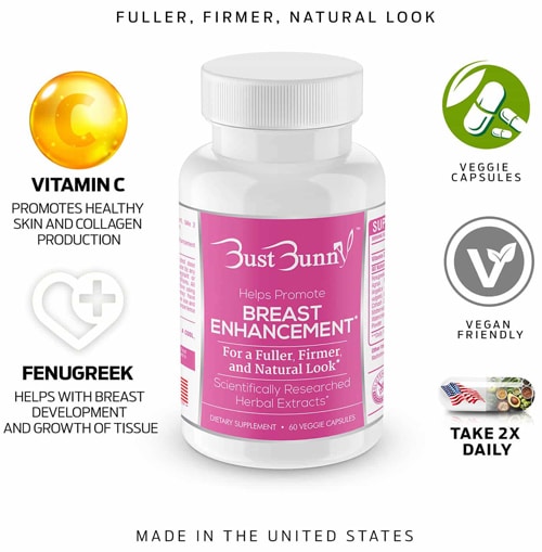 top benefits of Bust Bunny breast enhancement supplements