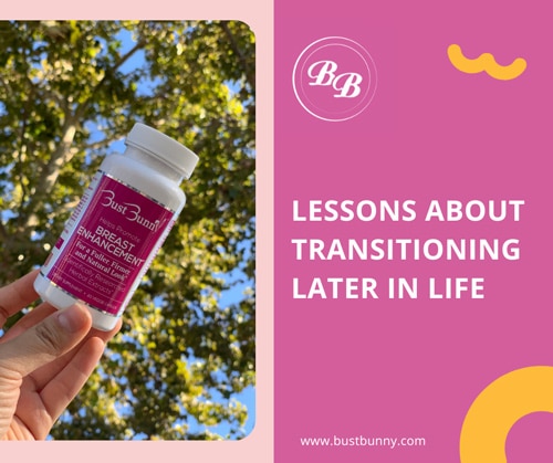 share on Facebook lessons about transitioning