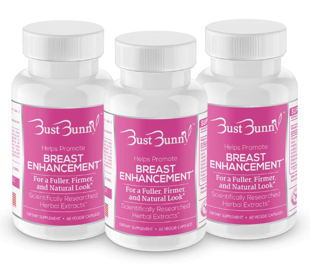 Bust Bunny Breast Enhancement bottles