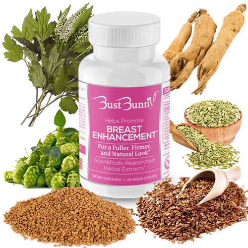 Natural ingredients of Bust Bunny’s supplements