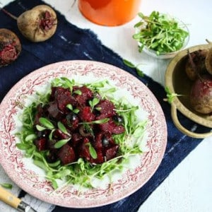 beetroot and fenugreek salad