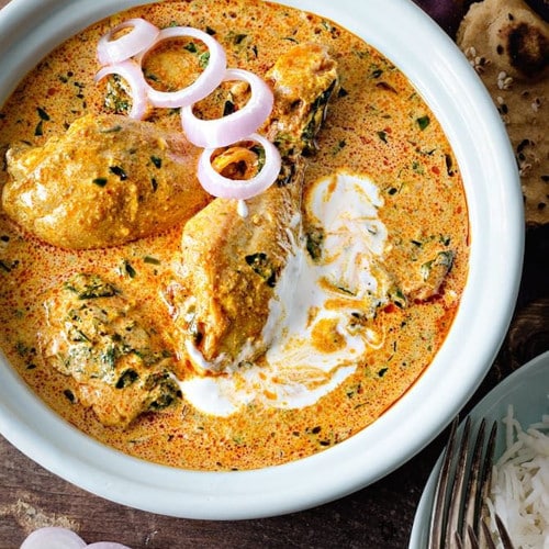 fenugreek chicken curry