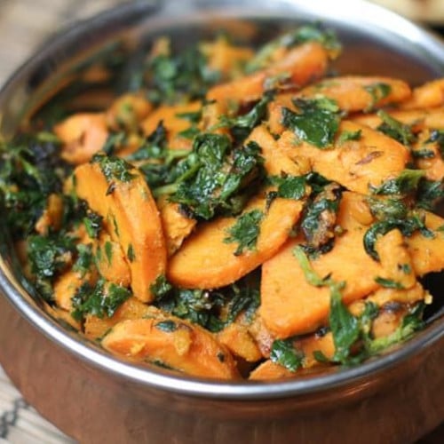 sweet potato and fenugreek