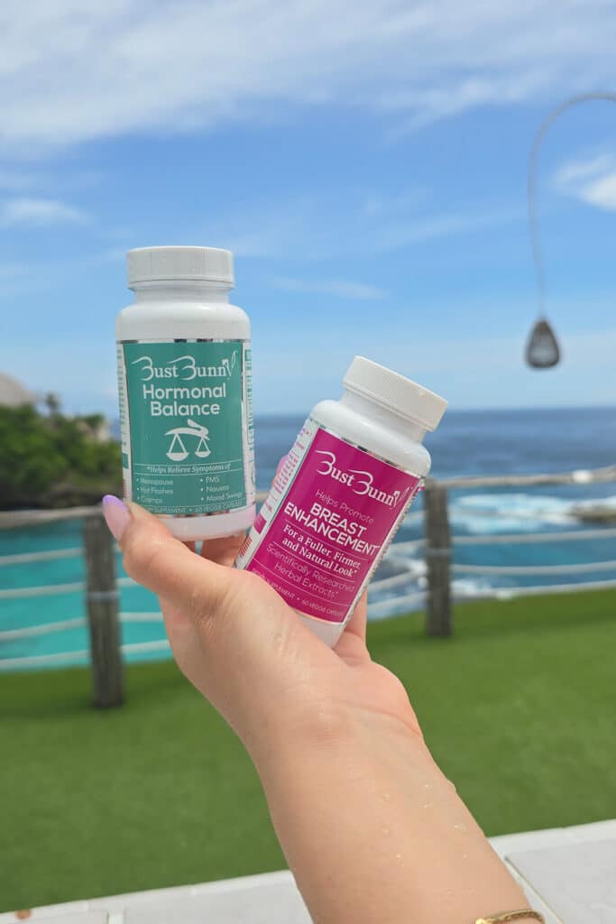 Hormonal Balance and Breast Enhancement Bottles